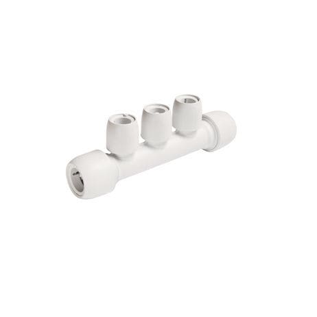 3-Wege-Verteilerblock - HX89B/22W - Wavin - Kunststoff / hydraulisch / für Flüssigkeiten
