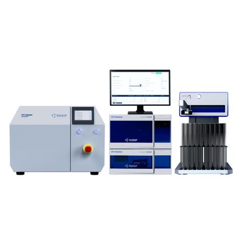 Zentrifugal-Verteilung-Chromatograph - RotaChrom Technologies LLC.