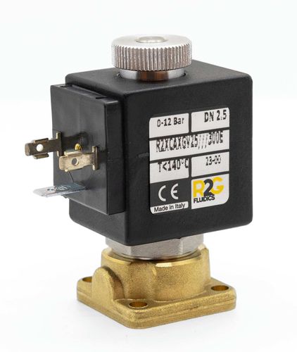 Direktwirkendes Magnetventil - R2XC NA/NO - R2G Fluidics Srl - 2-Wege / Schließer / Wasser
