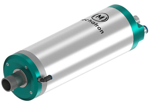 Motorspindel zum Bohren - HFPM-8022-ER20 - mechatron GmbH - Fräs / zur maschinellen Fertigung / für mittelstarkes Fräsen