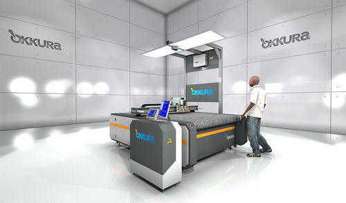 Cutter-Schneidemaschine - OKC1620L - Okkura Limited - für Schaum / für Textil / für Gummi