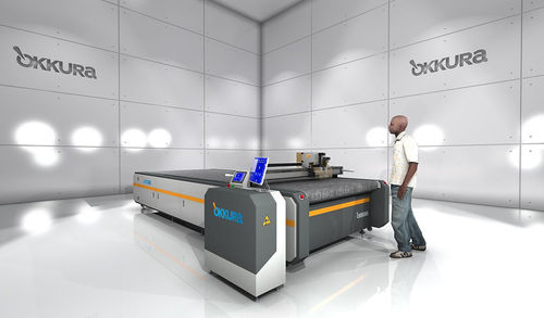 Cutter-Schneidemaschine - OKC1640 - Okkura Limited - für Gummi / für Schaum / für Textil