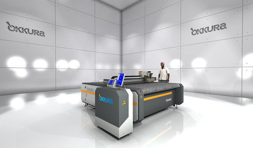 Cutter-Schneidemaschine - OKC1825 - Okkura Limited - für Gummi / für Schaum / für PVC