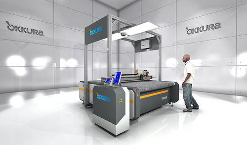 Cutter-Schneidemaschine - OKC1825U - Okkura Limited - für Gummi / für Schaum / für Textil