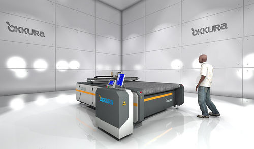 Cutter-Schneidemaschine - OKC1830 - Okkura Limited - für Gummi / für Schaum / für Textil