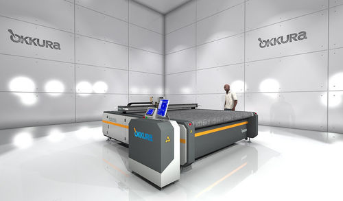 Cutter-Schneidemaschine - OKC2530 - Okkura Limited - für Gummi / für Schaum / für Textil