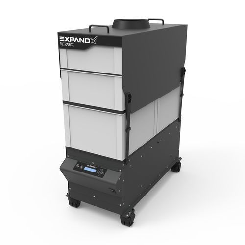 Bodenstehende Rauchabzugsanlage - ExpandX-1 - Okkura Limited - mobil / Laser / Lasermarkierung