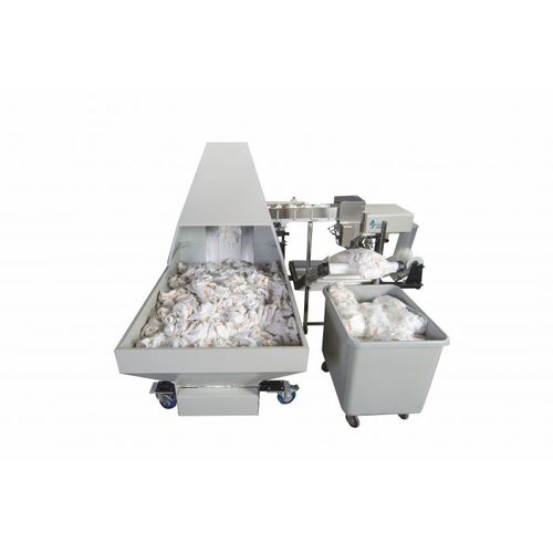 Horizontale Absackmaschine - ST1000-S series - Advanced Poly Packaging - per Gewicht / automatisch / für die Textilindustrie