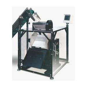 Kontrollwaage für Einzelteile - US-4000 - Advanced Poly Packaging - Touchscreen-Bedienung / mit Bandförderer