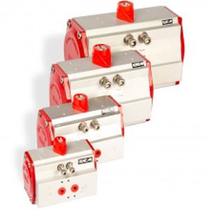 Drehantrieb - Duncan Engineering Limited - pneumatisch / anodisiertes Aluminium / ISO