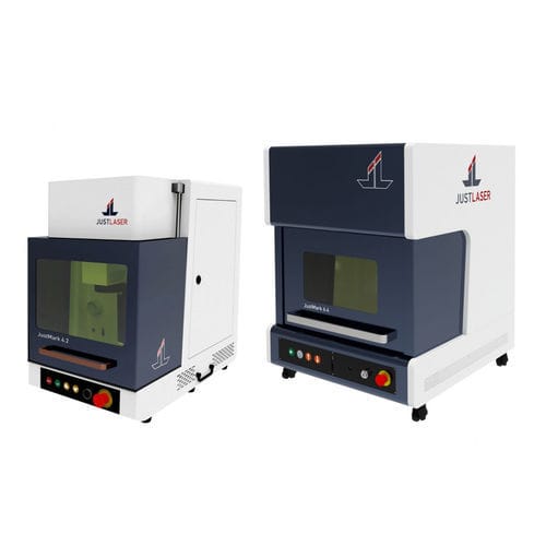 Maschine zum Gravieren und Markieren / Laser - 4.2 V1 - JustLaser s.r.l. - Metall / Kunststoff / für elektronische Bauteile