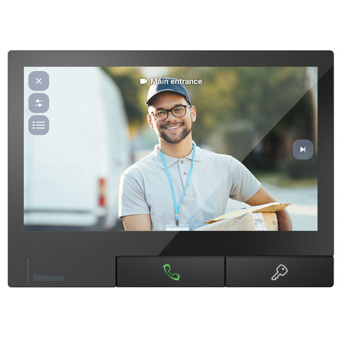 Videosprechanlage - 344743 - BTICINO - Audio / Desktop / wandmontiert