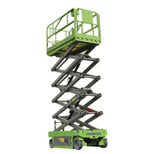 Hydraulische Scherenarbeitsbühne - FS1012 - Fronteq (Changzhou) Machinery Co., Ltd. - mobil / Innen- und Außenbereich / für Lagerhallen
