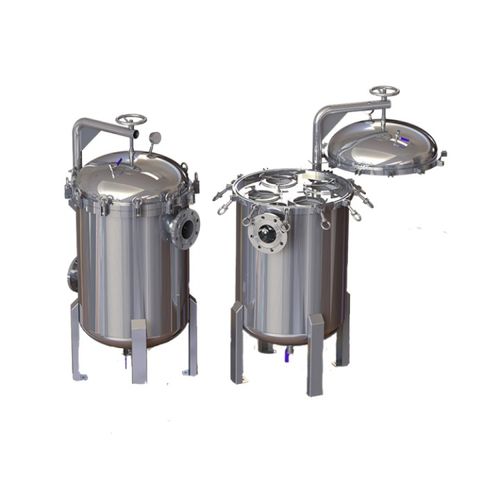 Mehrbeutel-Filtergehäuse - HL series - Guangde Huilong Environment Technology Co., Ltd. - für Flüssigkeiten / Edelstahl / Duplex