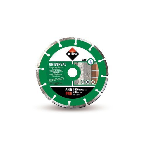 Segmentiertes Sägeblatt - SHR series - RUBI - Kreis / Diamant / für Beton