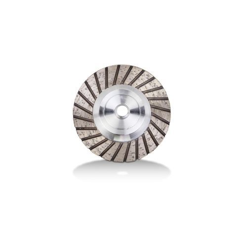 Oberflächenbehandlungs-Schleifteller - 5921 - RUBI - zylinderförmig / Diamant / für Winkelschleifer