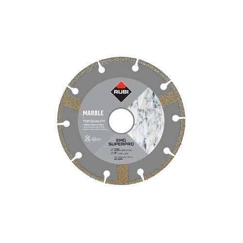 Kreissägeblatt - EMG - RUBI - Trenn / Diamant / für Marmor