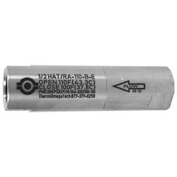 Entlastungsventil für Wasser - HAT/RA - Thermomegatech - Flusskontrolle / Edelstahl / Kühlflüssigkeit