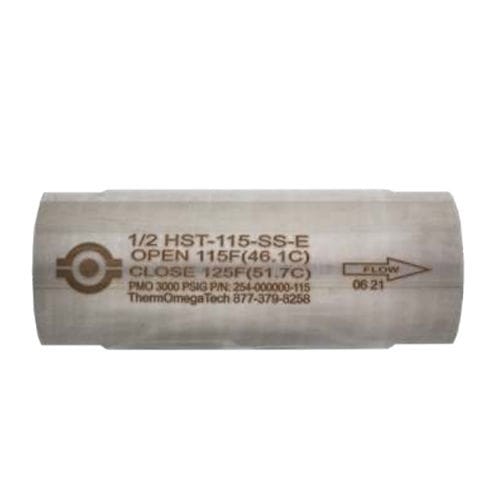 Absperrventil - HST  - Thermomegatech - für Wasser / für Öl / für Luft