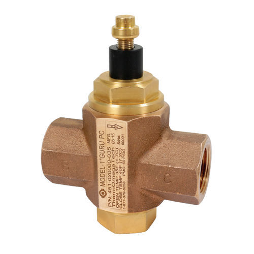 Entleerungsventil - GURU PC® - Thermomegatech - für Trinkwasser / Inline / Messing