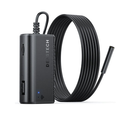 Videoendoskop mit WIFI-Kit - WF010-3.5M  - Shenzhen Dipus Technology Co., Ltd. - halbsteif / LED / wasserdicht