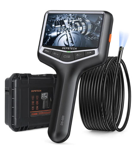 Videoendoskop für die Fahrzeugindustrie - DS600-3M   - Shenzhen Dipus Technology Co., Ltd. - halbsteif / zur Kanalisationsinspektion / HLK