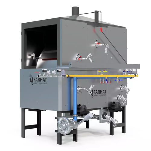 Drehbarer Lebensmittelofen - Farhat Bakery Equipment - für Tannour-Brot / Gas