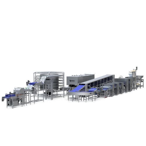 Produktionsanlage für Pita - Farhat Bakery Equipment - für Lavasch / für Dürüm-Brot / für Naan-Brot