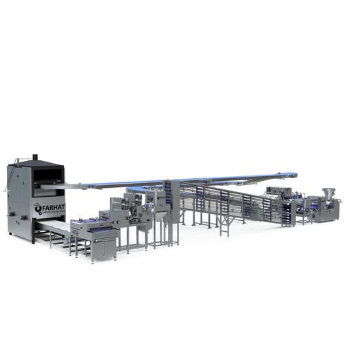 Produktionsanlage für Tannour-Brot - Farhat Bakery Equipment