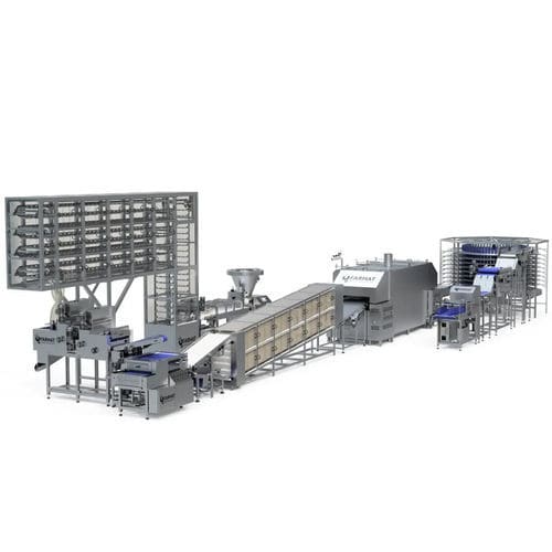 Produktionsanlage für Pita - Farhat Bakery Equipment - automatisch