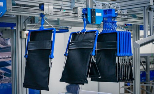 Sortieranlage für die Logistik - ILS - Schönenberger Systeme GmbH - für die Textilindustrie / automatisch / manuell