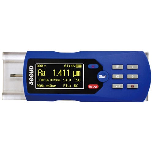 Oberflächen-Rauheitsmesser - SR200 - Accud Co. Ltd - tragbar / mit LCD-Display