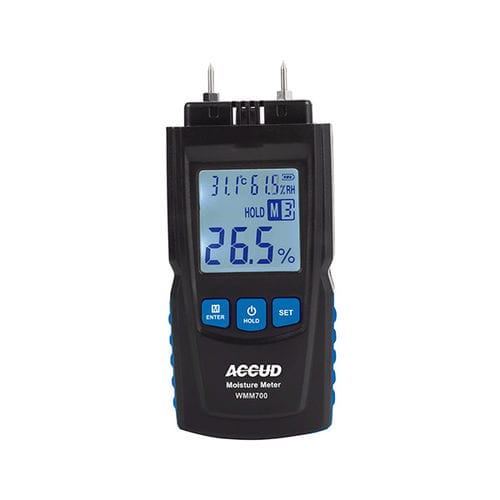 Feuchtigkeitsmessgerät für Holz - WMM700 - Accud Co. Ltd - Messnadel / mit Digitalanzeige / Handgerät