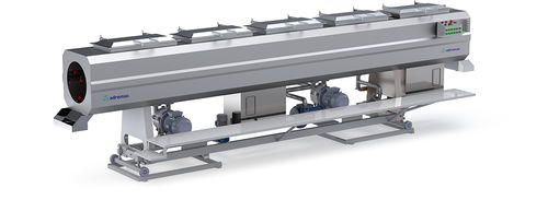 Edelstahl-Kalibriertank - ADVT series - Adremac - für Rohre / für Extrusion