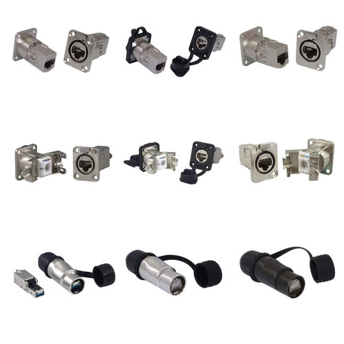 Push-Pull-Steckverbinder - QCPT01000 - EmCom Technology Inc. - Daten / Audio/Video / RJ45