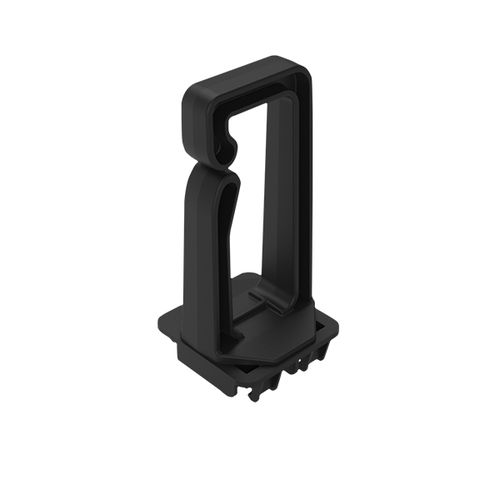 D-Ring-Kabelmanager - DINBR10 - EmCom Technology Inc. - für DIN-Schiene