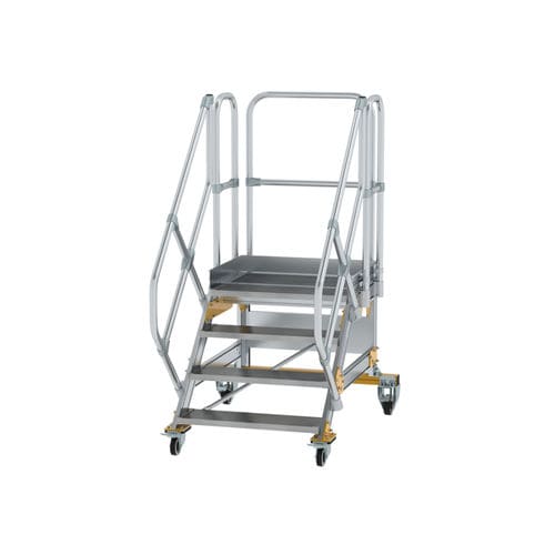Treppe für Außenbereich - 6007 series - Munk Günzburger Steigtechnik - Aluminium / Edelstahl / mobil
