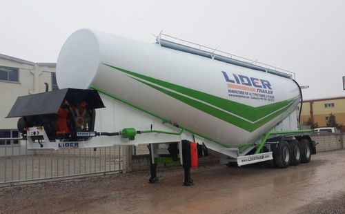 Tank Anhänger - 60 M³  - lider trailer - für Zement / 3-Achsen / mit Auflaufbremse