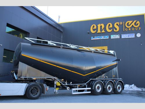 Tank Anhänger - 29 M³ - lider trailer - für Zement / 3-Achsen / mit Auflaufbremse