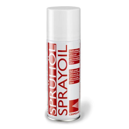 Feststoff-Schmierstoff / Schutz - Cramolin SPRAYOIL - ITW Industrial Solutions - Mehrzweck / mit PTFE / für Ketten