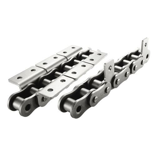 Kette mit Halterungen - ATT - Sugiyama Chain Co., Ltd. - für Antrieb / Stahl / Rollen