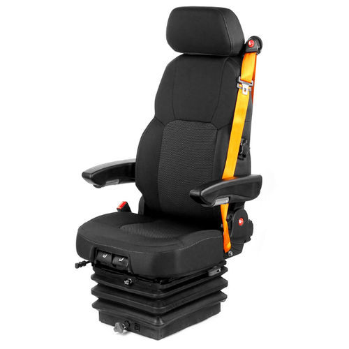 Sitz mit Federungssystem - LGV90/C8 Pro - UNITEDSEATS - für Baumaschinen