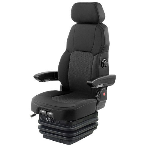 Sitz mit Federungssystem - LGV120/C8 Pro - UNITEDSEATS - für Baumaschinen