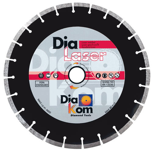 Metall-Trennscheibe - 130C series - DIAKOM - für Beton / diamantbeschichtet / für Schleifmittel