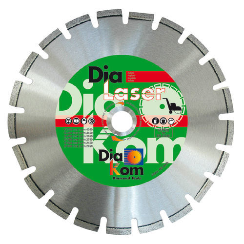 Metall-Trennscheibe - 033C series - DIAKOM - für Beton / diamantbeschichtet / Lamellen