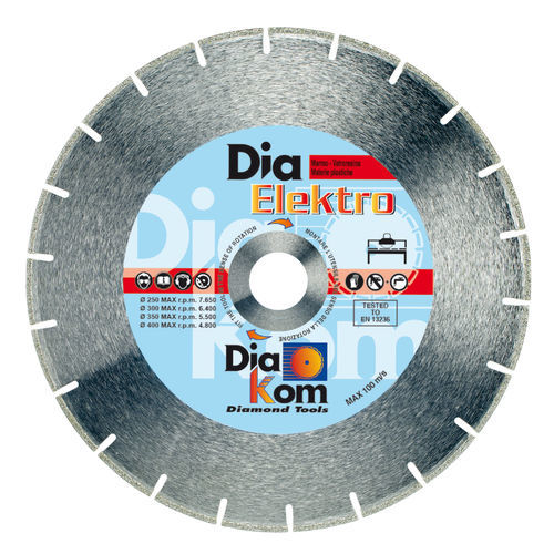 Metall-Trennscheibe - 710E series - DIAKOM - für Beton / diamantbeschichtet / galvanische Diamantabscheidung