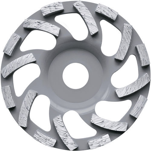 Polier-Schleifteller - 643B series - DIAKOM - zylinderförmig / Diamant / für Winkelschleifer