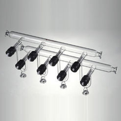 Mehrweg-Verteilerblock - M330804   - Synthware glass - Glas / Vakuum / für Armaturen