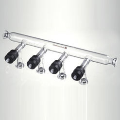 Mehrweg-Verteilerblock - M311508   - Synthware glass - Glas / Vakuum