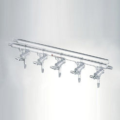 Mehrweg-Verteilerblock - M421004   - Synthware glass - Glas / Vakuum